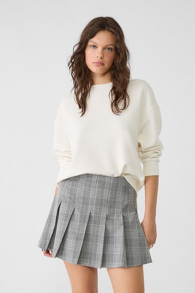 Stradivarius Soft Texture Basic Sweatshirt