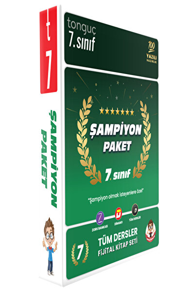 Tonguç Yayınları 7. Sınıf Şampiyon Paketi