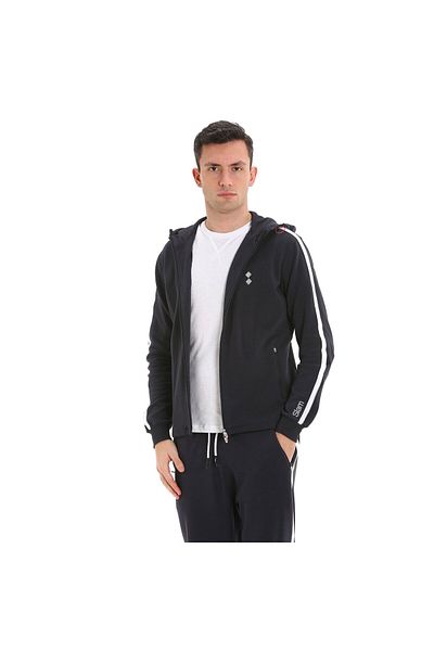 Slam Men's Sweatshirt E53 White/Red/Navy Blue Men's Sweatshirt S106424T00