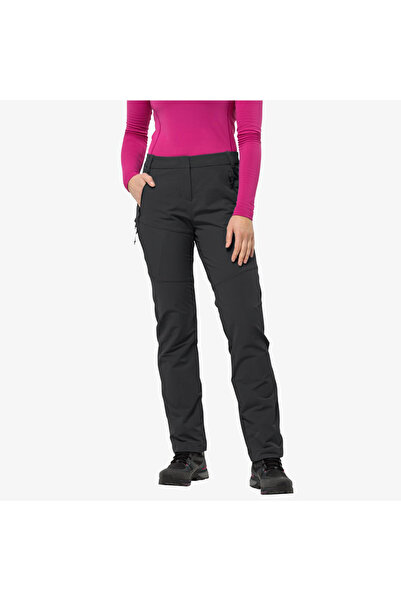 Jack Wolfskin Winter Glastal Kadın Siyah Outdoor Pantolon