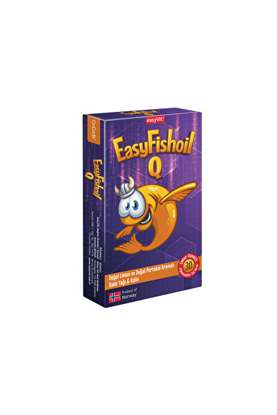 easyfish Easyfishoil Q Balık Yağı Çiğnenebilir 30 Jel