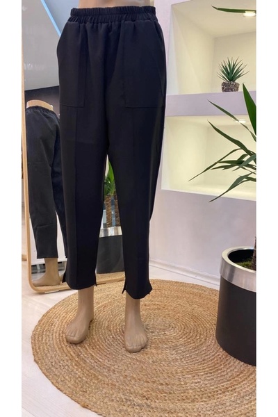 Invee Black Carrot Pants 6315