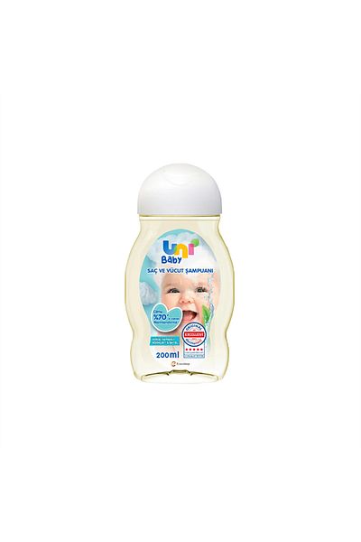 Uni Baby Hair And Body Shampoo 200 ml