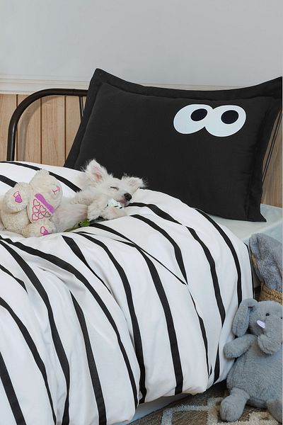 Eponj Home Set cuvertură de pilota neagră pentru juniori