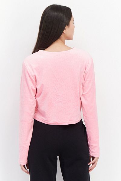 adidas Women Sportswear Fit Brand Logo Training Cardigans, Pink