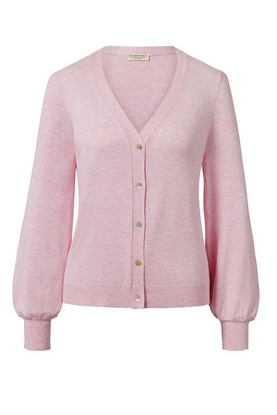Tchibo Women V-neck Knitted Sweater, Pink