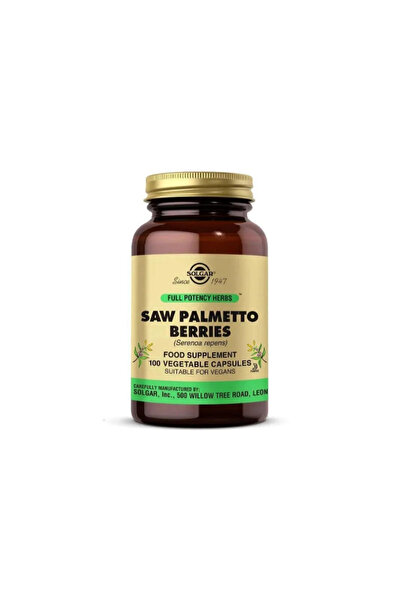 Solgar Saw Palmetto Berries 100 Kapsül