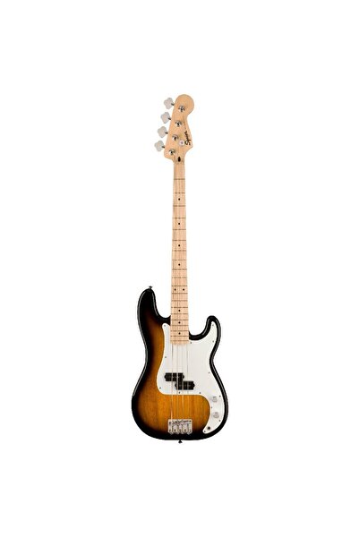 SQUIER Sonic Precision Bass Akçaağaç Klavye WPG 2 Ton Sunburst Bas Gitar