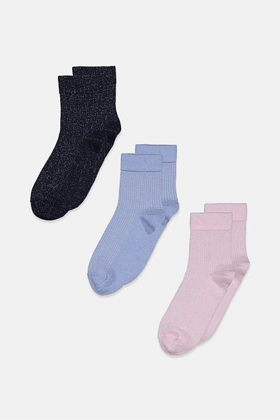 Tchibo 3 Pairs Organic Cotton Socks