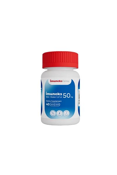 Imuneks 50 Mg Beta Glucan for 40 Capsules