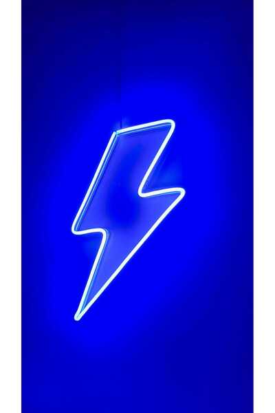 Master Şimşek Dekoratif Renkli Neon LED Tabela