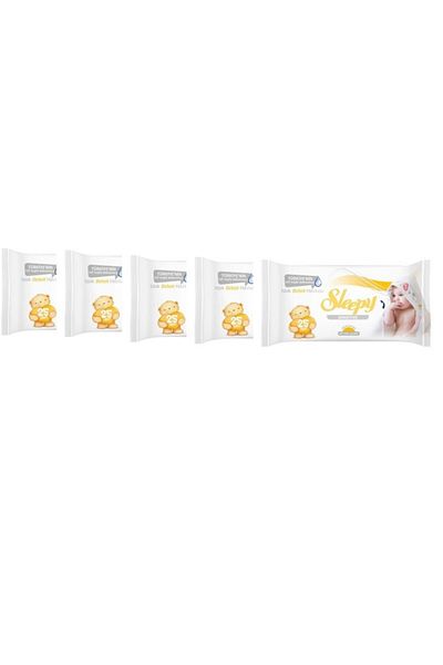 Sleepy Sensitive Wet Wipes 25X5 Capless Package School Bag Set