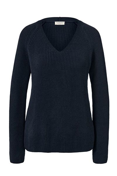 Tchibo Women Knitted Long Sleeve Sweater, Navy