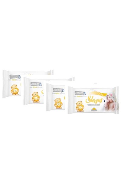 Sleepy Sensitive Wet Wipes 25X4 Capless Package School Bag Set