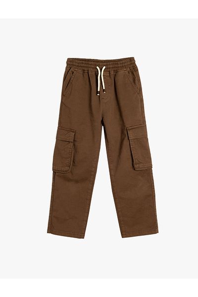 Koton Cargo-Jeans aus Baumwolle – Taschendetail