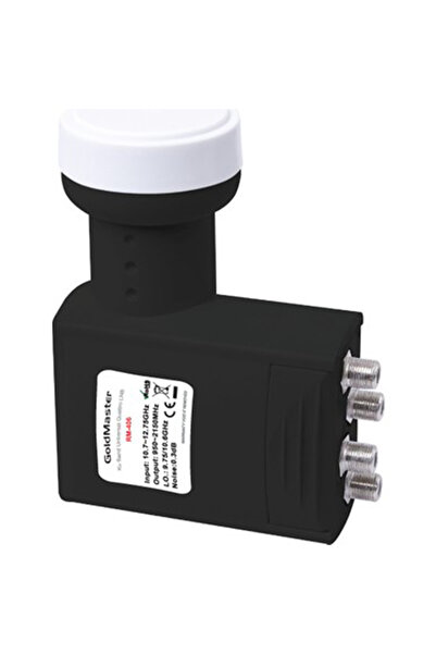 GOLDMASTER RM-406 Dörtlü (Merkezi sistem) LNB