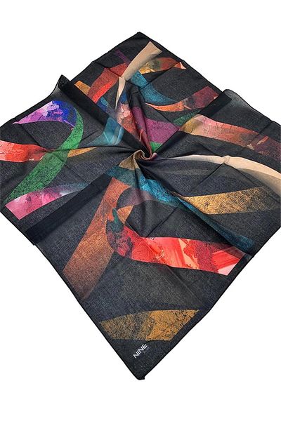 Nine Soft 0144 Red Scarf