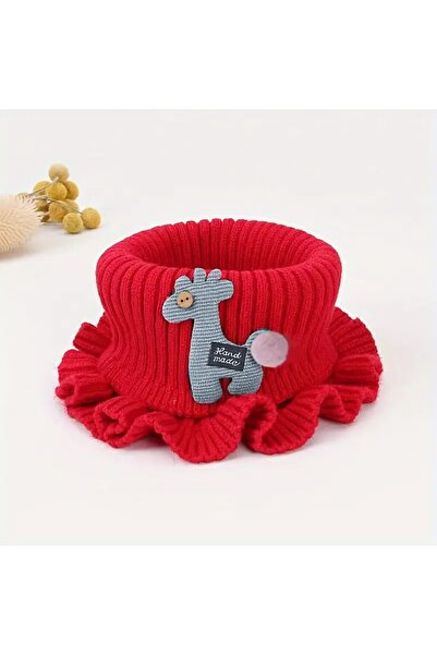 GlassySKY طوق رقبة محبوك لعمر 3-14 سنة - شتاء ناعم ودافئ