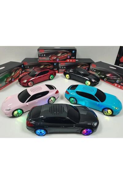SIGHTZER Porshe Oto Tasarımlı Bluetooth Hoparlör Sd Kart Usb Fm Radyolu Kablo...