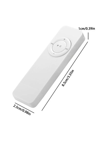 SIGHTZER Bluetooth Lu Mp3 Player Dahili Hoparlör Kablolu Ve Kablosuz Kulaklık Ile Kullanabilme Mini Mp3 Çalar