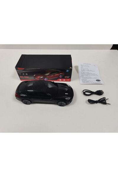 SIGHTZER Porshe Oto Tasarımlı Bluetooth Hoparlör Sd Kart Usb Fm Radyolu Kablo...