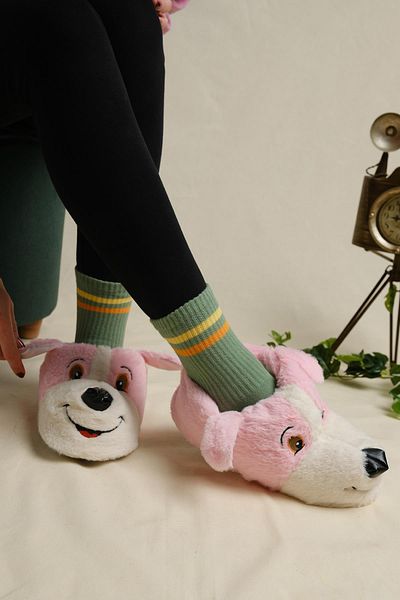 Oksit Luana Αντιολισθητική σόλα από μαλακό fleece βελούδινο Earflap Λεπτομερείς γυναικείες παντόφλες Home Boots