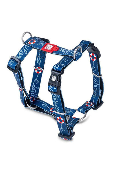 Max & Molly Sailor Desenli Köpek Göğüs Tasması