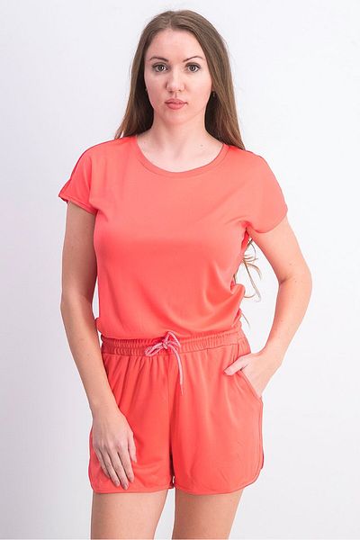 Tchibo Women Sport Training Playsuit, Coral
