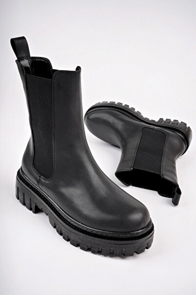 simethrift Водонепроникний ботик без блискавки з еластичною стрічкою з боків - з підошвою для шиття