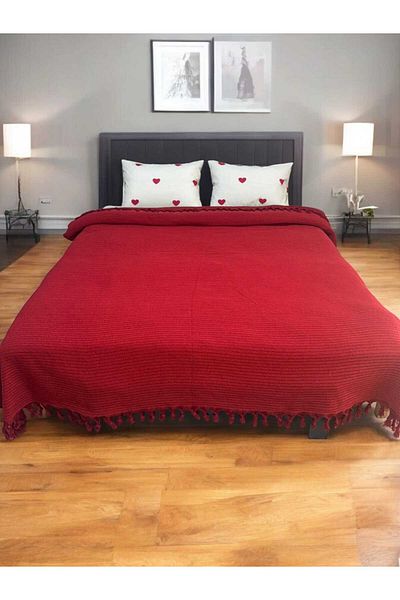 home otanticca Red Double Pique - 200×230cm