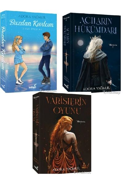 İndigo Kitap Buzdan Kıvılcım Zirve Ötesi Serisi 1 -Acıların Hükümdarı-Varisle...