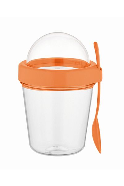 Renga 435 Cc Orbit Silicone Covered Muesli and Snack Container Tritan