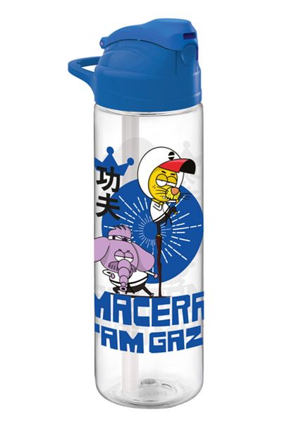 Renga 630 Cc King Shakir Patterned Licensed Water Bottle with Straw