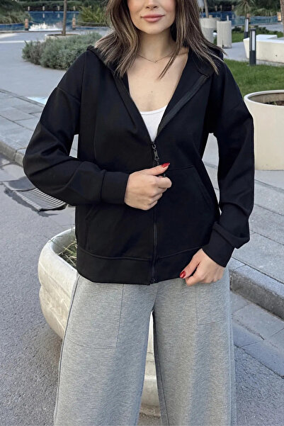 BayBayan Γυναικεία Interlock δύο κλωστών Oversize εποχιακή άνετη ζακέτα Fleec...