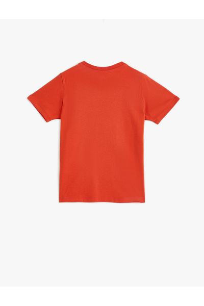 Koton Kurzarm-T-Shirt-Set aus Baumwolle mit Rundhalsausschnitt