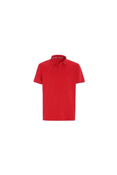 Slam Tech Pique Polo Men's Red T-Shirt Men's T-Shirt A108006S00