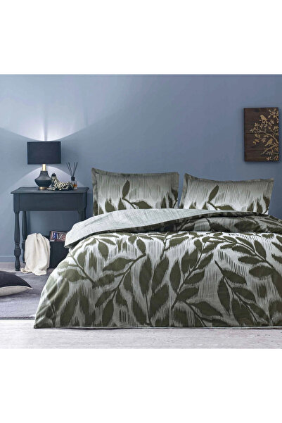 Taç Satin Crown Double Duvet Cover Set