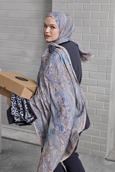 Qef Monika Patterned Deluxe Shawl
