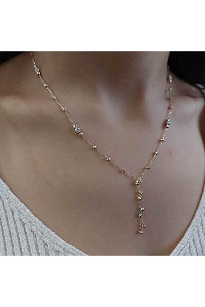 Altınbeyi Altınbeyı Sallantılı Dorika Kolye 14 Ayar Altın 4.00 Gram