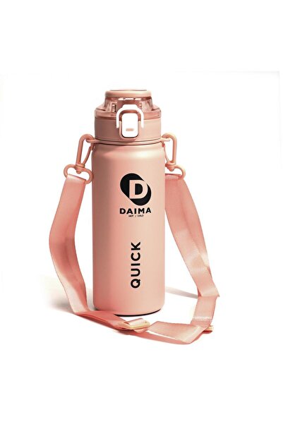 daıma hot/cold دايما ترمس سريع/قارورة 650 مل وردي