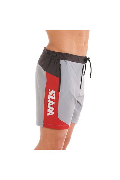 Slam Black - Gray - Red Men's Regular Fit Shorts A111001S00_ACTIVE BOARD