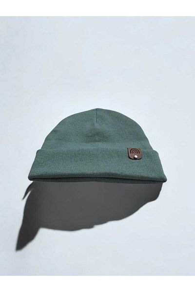 Natural Men's Folded Beret