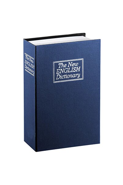 MJ TOYS Kitap Şeklinde Gold Büyük Boy Gizli Güvenlik Kitap Görünümlü Hazine G...