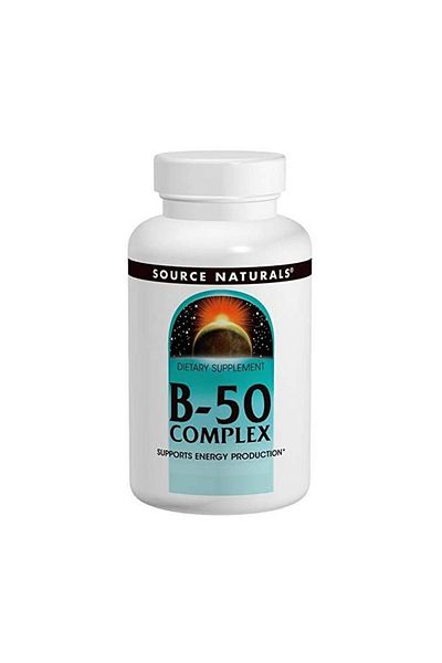 source naturals B-50 Complex, 50 mg, 50 Tablets
