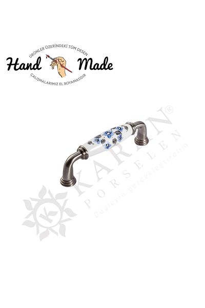 Karan Porselen الخزف الأثاث درج مرحاض المطبخ خزانة مقبض 128mm-96mm-64mm-زر