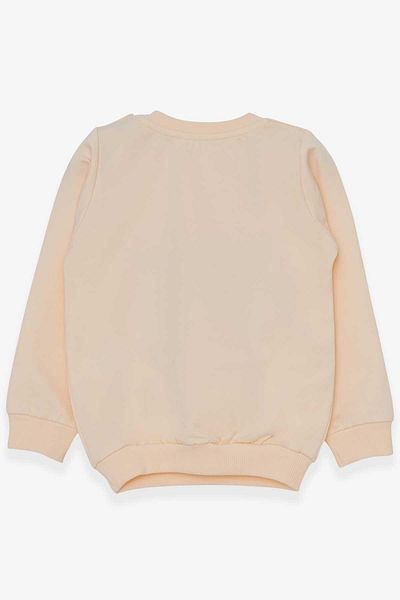 Breeze Girl's Sweatshirt Cute Animals Printed 1.5-5 Years, Cream
