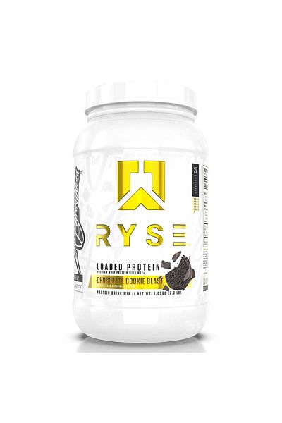 RYSE RYES Loaded Whey Protein, Chocolate Cookie Blast, 27