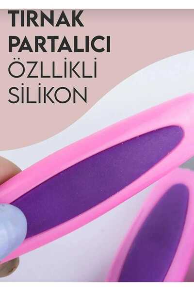 Vi Caro 2'li Kağıt Törpü + Çift Taraflı Tırnak Eti Temizleyicili Törpü