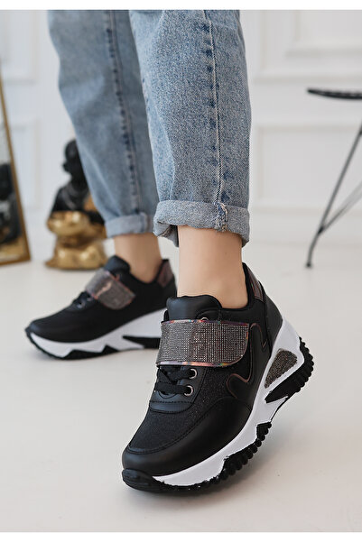 LEYDİ SHOES ATALANTA BLACK STONE SPORTS