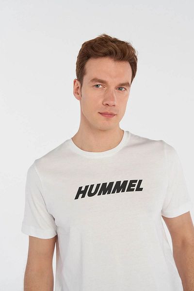 hummel Ανδρικό μπλουζάκι από βαμβακερό μπλουζάκι με λογότυπο Hmlelemental 911947 -9001